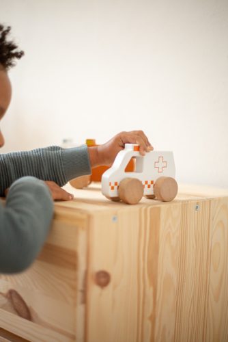 Fa mentős játékautó - Tryco