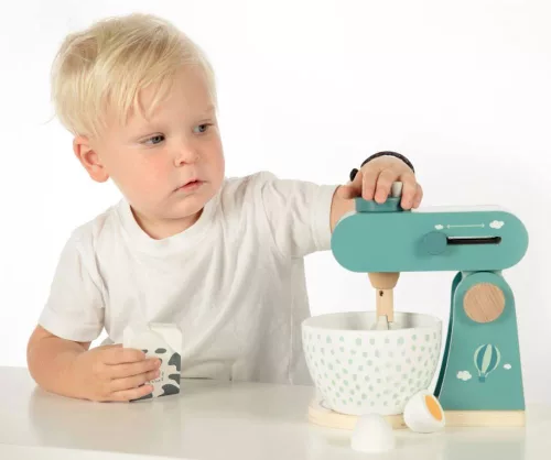Label-Label Mixer szett fából - Zöld színben