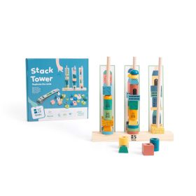 Fagyöngy toronyépítő - Építőjáték - BS Toys