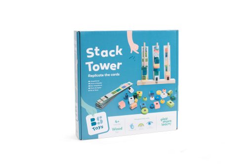 Fagyöngy toronyépítő - Építőjáték - BS Toys