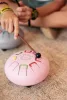 Baby Tambú Csilingelő rózsaszín gyerekhangszer, zenedob, handpan