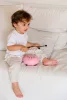 Baby Tambú Csilingelő rózsaszín gyerekhangszer, zenedob, handpan