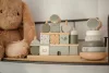 Label Label montesszori formaépítő rudas fa építőjáték  - Oliva