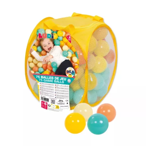 LUDI 75 db-os labdakészlet labdamedencéhez