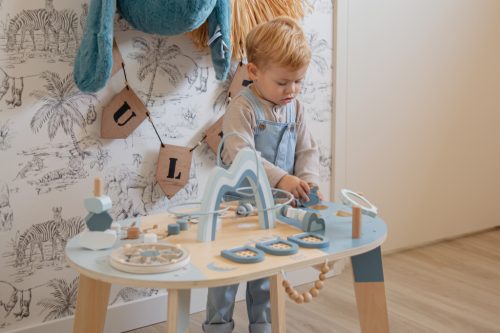 Label Label Activity asztal - Kék