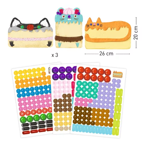 Kollázs műhely - Édességek - Cakes and sweets