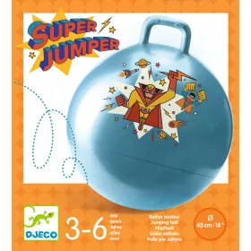 Ugrálólabda, Ø 45 cm - Szuper hős - Super Jumper