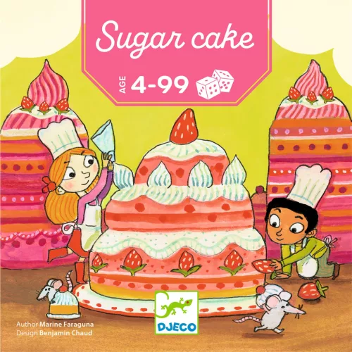 Társasjáték - Kockacukor - Sugarcake