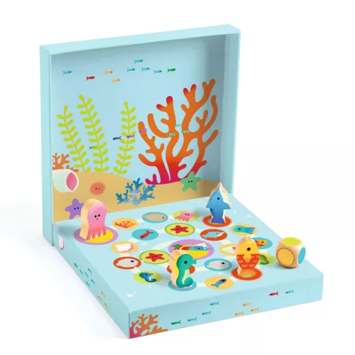 Társasjáték - Tengerben - Ludo Sea - 4 games