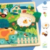 Formaillesztő, formaberakó - Tanyasi állatok - Puzzlo farm