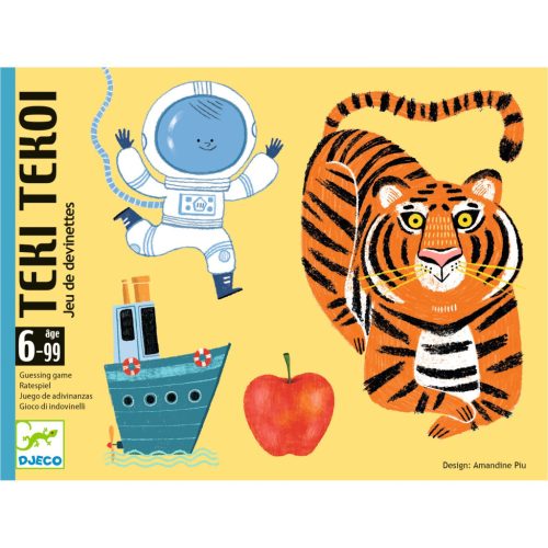 Kártyajáték - Ki vagyok én? - Téki-Tékoi