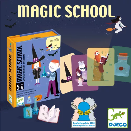 Kártyajáték - Varázsló iskola - Magic school