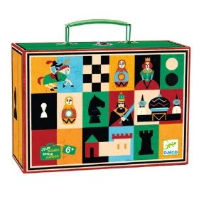   Társasjáték klasszikus - Sakk, Kínai sakk és Dáma - Chess+Checkers