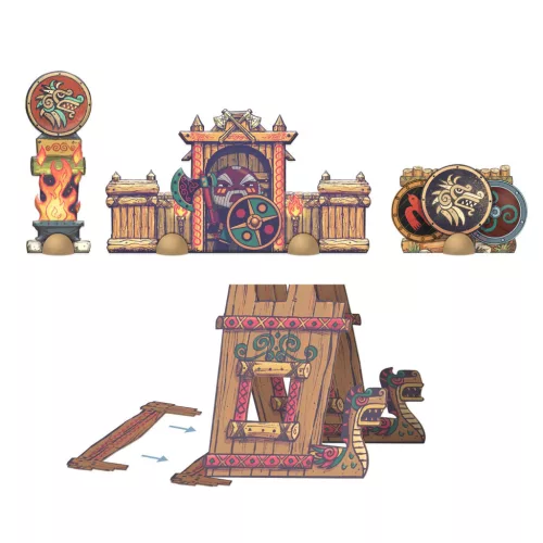Arty Toys Óriás puzzle - Barbárok birodalma, 15-db-os - Puzzl’Up Alric Barbarious