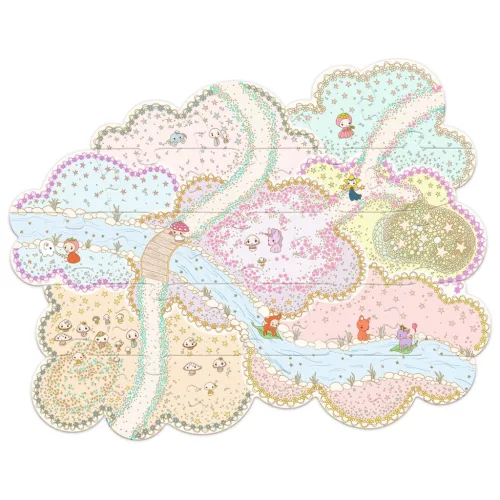 TINYLY álomvilág Óriás puzzle - Tinyly birodalom, 33 db-os - Puzzl'Up Lily tinypuzz