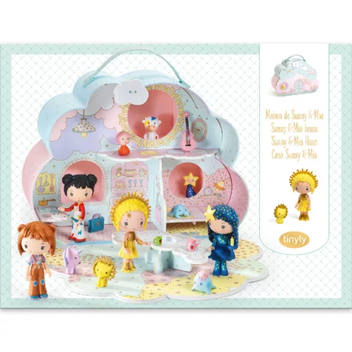 TINYLY álomvilág babaház - Napocska és Mia - Sunny and Mia house