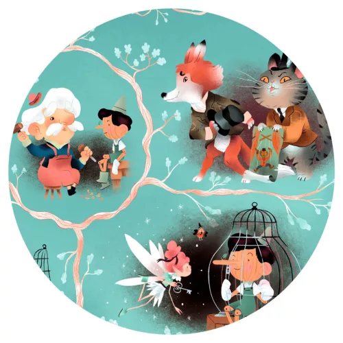 Mese puzzle - Pinokkió, 54 db-os - Pinocchio