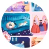 Mese puzzle - Hamupipőke, 54 db-os - Cinderella