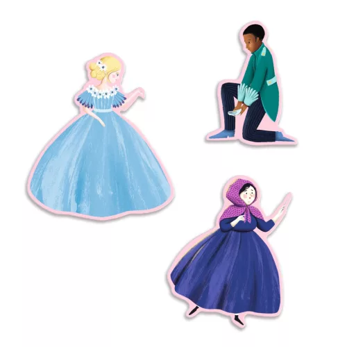 Mese puzzle - Hamupipőke, 54 db-os - Cinderella