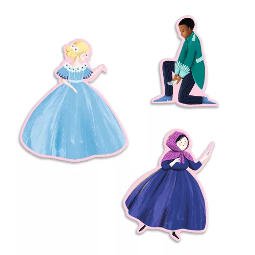 Mese puzzle - Hamupipőke, 54 db-os - Cinderella