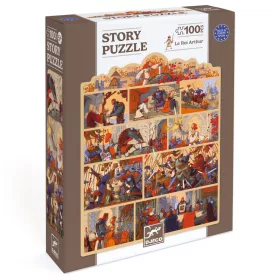 Mese puzzle - Artúr király, 100 db-os - The King Arthur