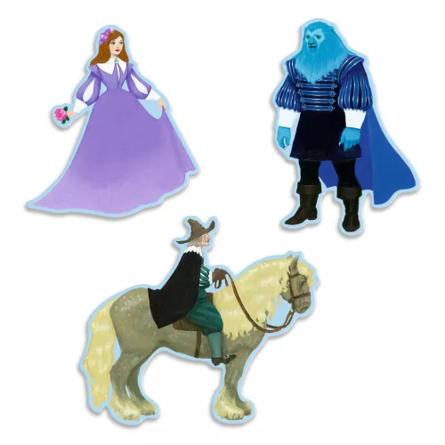Mese puzzle - A szépség és a szörnyeteg, 100 db-os - Beauty and the Beast
