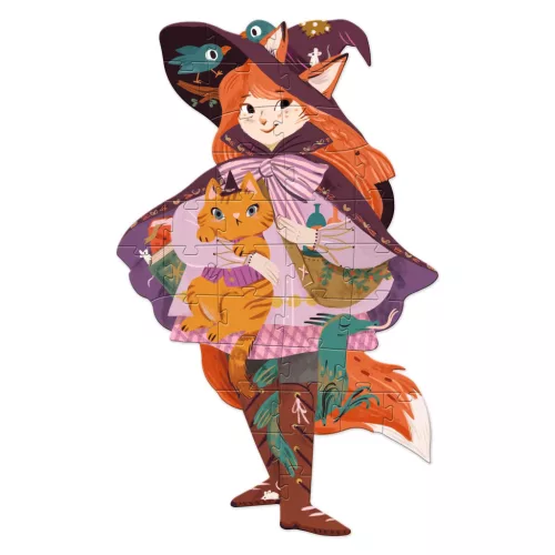 Óriás puzzle - Lili a kis boszorka, 36 db-os - Lily the witch