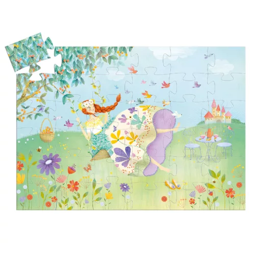 Formadobozos puzzle - Tavasz hercegnő, 36 db-os - The princess of spring