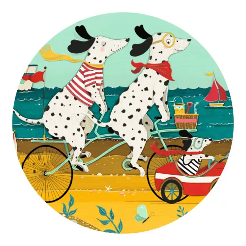 Formadobozos puzzle - Oli a dalmata kutyus, 24 db-os - Ollie, the Dalmatian
