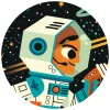 Formadobozos puzzle - Űrállomás, 54 db-os - Space station