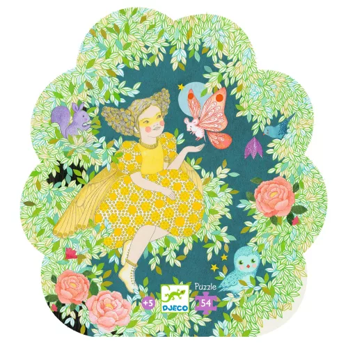 Formadobozos puzzle - Flóra álomfája, 54 db-os - Flora's Tree