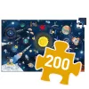Megfigyeltető puzzle - A világűr, 200 db-os - The space + booklet