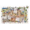 Megfigyeltető puzzle - Bevehetetlen vár, 100 db-os - Fortified castle