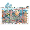 Megfigyeltető puzzle - A város, 200 db-os - The city