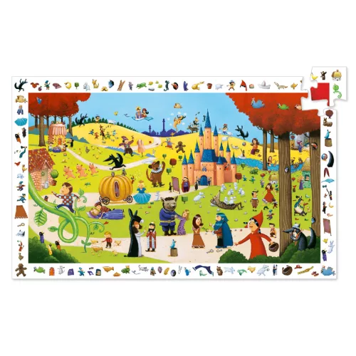 Megfigyeltető puzzle - Mesék, 54 db-os - Tales