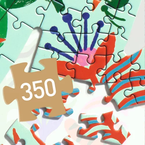 Művészeti puzzle - Majom, 350 db-os - Monkey