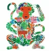 Művészeti puzzle - Majom, 350 db-os - Monkey