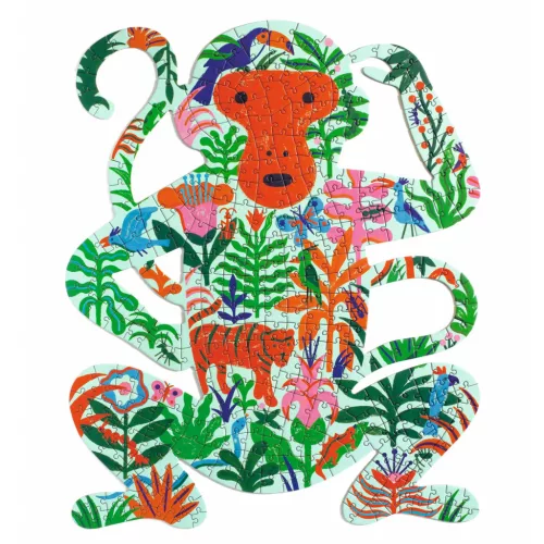 Művészeti puzzle - Majom, 350 db-os - Monkey