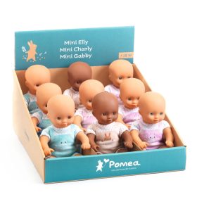 Játékbaba Mini, 20 cm - Elly, Charly, Gabby