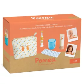   Játékbaba kiegészítő, tisztálkodás - Fogmosás - Toothbrush set