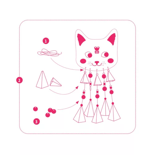 Készítsd magad! - Kitty szélcsengő - Kitty
