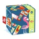 Kétfeles Domino - Állatfelek, 28 db-os - Animo-puzzle