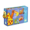 Párositó puzzle - Munkagépek, 12 db-os - Articulo vehicles