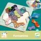 Fejlesztő játék - Állatformák kirakója - Eduludo FormAnimo