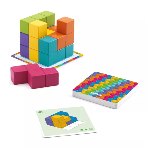 Logikai játék - Kockakirakó - Cubissimo