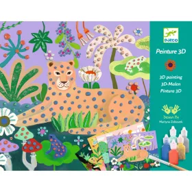   Művészeti műhely - Festés kiemelkedően - Trópusi erdő - Tropical forest