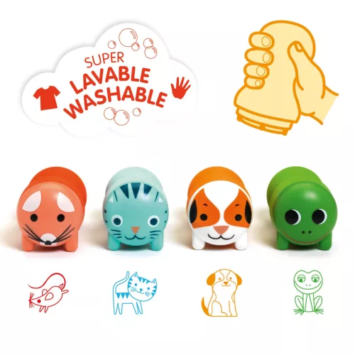 Bélyegzők kicsiknek - Kerti állatok - Stamps fort littles ones - Garden animals
