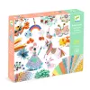 Kollázs műhely - Kreatív alkatrészek nagy készlete - Creativity kit