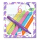 Filctoll készlet - 6 fedő szín, "80-as évek" - 6 opaque markers
