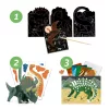 Kreatív műhely - 6 technika 1 dobozban - Dinoszauruszok világa - Dino Box